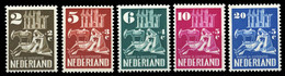 1950, Niederlande, 558-62, ** - Otros & Sin Clasificación