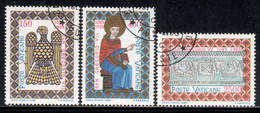 Vatican 1985 Mi# 873-875 Used - St. Gregory VII - Usados