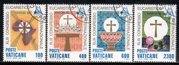 Vatican 1985 Mi# 876-879 Used - 43rd Intl. Eucharistic Congress - Gebruikt