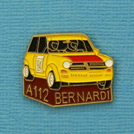 1 PIN'S //  ** AUTOBIANCHI A112 ABARTH / BERNARDI ** - Rallye