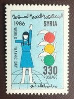 Syria 1986 Traffic Day MNH - Syria