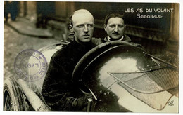 Grand Prix D'Europe Lyon 1924 (tampon) - Les As Du Volant - Henry Seegrave N° 1 Sur Sunbeam, Arrivé 5e - Pas Circulé - Grand Prix / F1