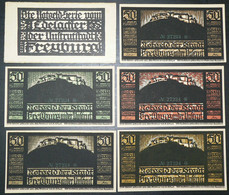 Freyburg: 5x 50 Pfennig 12.9.1921 - KN 27234 - Mit Originalverpackung - [11] Emissions Locales