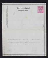 STAMPS-CARTE-POSTALA-INCHISA-1886-SEE-SCAN - Ungebraucht