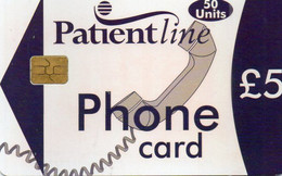 UNITED KINGDOM - CHIP CARD - PATIENTLINE £5 - BATCH ON BOTTOM - A Identificar