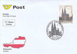 FDC AUSTRIA 3011 - Iglesias Y Catedrales