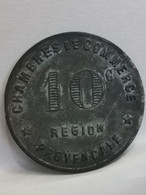 10 CENTIMES REGION PROVENCALE CHAMBRES DE COMMERCE / MONNAIE DE NECESSITE - Monétaires / De Nécessité