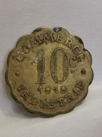 10 CENTIMES 1918 CHATOU SEINE ET OISE COMMERCE INDUSTRIE / MONNAIE DE NECESSITE - Monétaires / De Nécessité