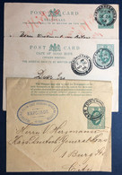 Afrique Du Sud, Lot De 3 Entiers, Années 1900 - (B4345) - Non Classificati