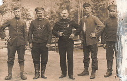 CPA - Militaria - Carte Photo  - Identification Jack Bastiaens - Groupe De Soldat - Envoyé à Aalst - Personen