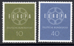 Germany 1959 EUROPA Set Of 2 U/M MNH ** SG1234/1235 - 1959