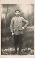 CPA - Militaria - Carte Photo  - Identification Bleuez Marcel - Envoyé à Saint Amand Les Eaux - Personen