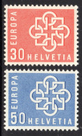 Switzerland 1959 EUROPA Set Of 2 U/M MNH ** SG606/607 - 1959