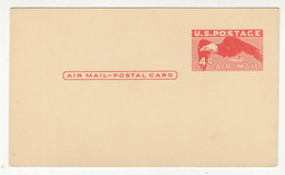 US 1949 Postal Stationery Air Mail Postal Card UXC1 Not Posted B230120 - 1981-00