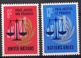 JEU 3 - NATIONS UNIES Cour Internationale De Justice Neufs** - Ongebruikt