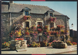 56 - Rochefort En Terre - Maison Fleurie Sur La Place Du Bourg - Rochefort En Terre