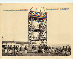 - Puy De Dôme -ref-B574- Combronde - Sapeurs Pompiers En Manoeuvre - Echelle D Entraînement - Sapeur Pompier - - Combronde