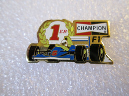 PIN'S     CHAMPION  WILLIAMS RENAULT  F 1 - F1