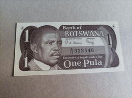 Billete De Botswana De 1 Pula, Año 1983, Serie A, UNC - Botswana