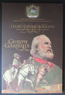 SA20007.1 - COFFRET BU SAINT MARIN - 2007 - 2 € Comm Giuseppe Garibaldi - San Marino