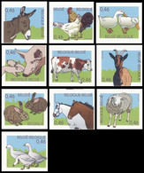 3481/90**(B60/C60) - Animaux De La Ferme / Dieren Van De Boerderij / Nutztiere / Farm Animals - BELGIQUE/BELGIË/BELGIEN - Esel