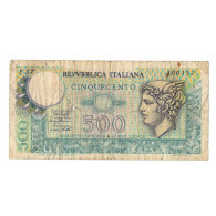 Billet, Italie, 500 Lire, 1974, 1974-02-14, KM:94, AB - 500 Lire