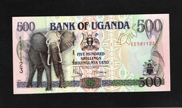 Ouganda, 500 Shillings, 1993-1999 Issue - Ouganda
