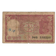 Billet, Inde, 2 Rupees, Undated (1967), KM:52, B - Inde