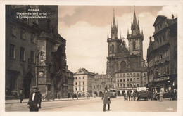 CPA - République Tchèque - Edit. Aktinosa - Animé - Horloge Astronomique De La Ville De Pragues - Clocher - Tchéquie