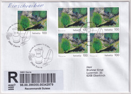 Zumstein 1407, / Mi. 2211 Auf Einschreibebrief Mit Sonmderstempel RÄTIA 2011 CHUR - Brieven En Documenten