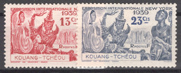 Kouang-Tcheou 1939 YT. 118-9 Exposition De New York Full Set MH VF - Ungebraucht