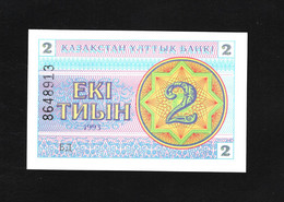 Kazakhstan, 2 Tyin, 1993-2004 Issue - Kazachstan