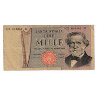 Billet, Italie, 1000 Lire, 1971, 1971-03-11, KM:101b, TB - 1000 Lire