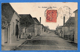 10 - Aube - Clerey - Rue Haute (N11717) - Autres & Non Classés