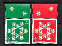 Luxembourg, Luxemburg  2021,MI 2288-2289 NOEL, WEIHNACHTEN, GESTEMPELT, OBLITERE - Usati