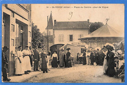 03 - Allier - Saint Yorre - Place Du Centre (N11723) - Andere & Zonder Classificatie