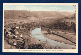 08. Hautes-Rivières. Quartier De La Gare Et Vue Sur La Semoy. 1947 - Sonstige & Ohne Zuordnung