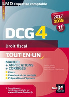 DCG 4 - Droit Fiscal - Manuel Et Applications - 2017-2018 - 11e édition De Jean-Yves Jomard (2017) - Comptabilité/Gestion