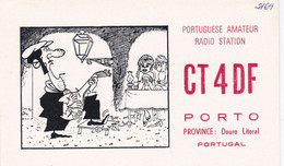 PORTUGAL QSL CARD - RADIO AMATEUR - PORTO - Radio Amateur