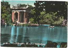 AC5095 Roma - Villa Borghese - Tempietto Di Esculapio / Viaggiata 1960 - Parks & Gärten