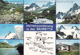 Austria, Vorarlberg, Huttenwanderung In Der Silvretta, Piz Buin, Gaschum, Bezirk Bludenz, Gebraucht 1992 - Bludenz