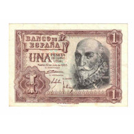 Billet, Espagne, 1 Peseta, 1953, KM:144a, SUP - 1-2 Pesetas