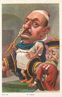 CARICATURE Politique( Illustrateur  B.MOLOCH ) M VALLÉ - Personnages