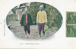 Hand Colored Laos Fonctionnaires Edit Claude P. Used - Laos