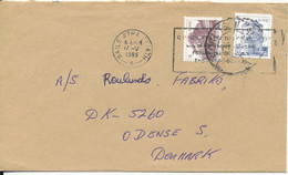 Ireland Cover Sent To Denmark 17-5-1985 - Lettres & Documents