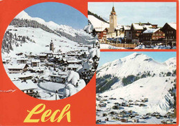 Austria, Vorarlberg, Lech Am Arlberg, Pfarrkirche Zum Hl. Nikolaus, Bezirk Bludenz, Gebraucht 1982 - Lech