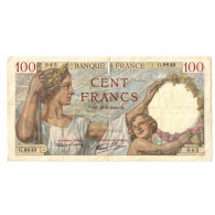 France, 100 Francs, Sully, 1940, G.9849, B, Fayette:26.27, KM:94 - 100 F 1939-1942 ''Sully''