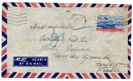 Turquie--1954--lettre BEYOGLU  Pour PARIS--75 (France) --timbre ( Avion)--cachet - 14-12-54 - Cartas & Documentos