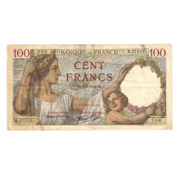 France, 100 Francs, Sully, 1942, R.27513, TTB, Fayette:26.64, KM:94 - 100 F 1939-1942 ''Sully''