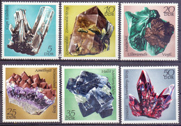 DDR - MINERALES - GEOLOGY  - **MNH - 1986 - Minéraux